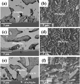 激光焊接后的焊點(diǎn)SEM圖。