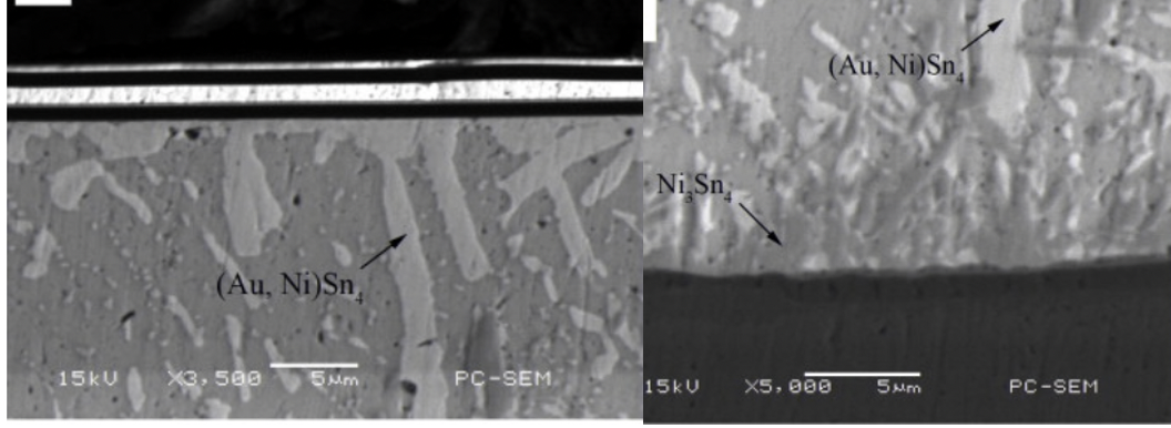 ENIG表面處理的焊點(diǎn)微觀結(jié)構(gòu) ENIG表面處理的焊點(diǎn)微觀結(jié)構(gòu)